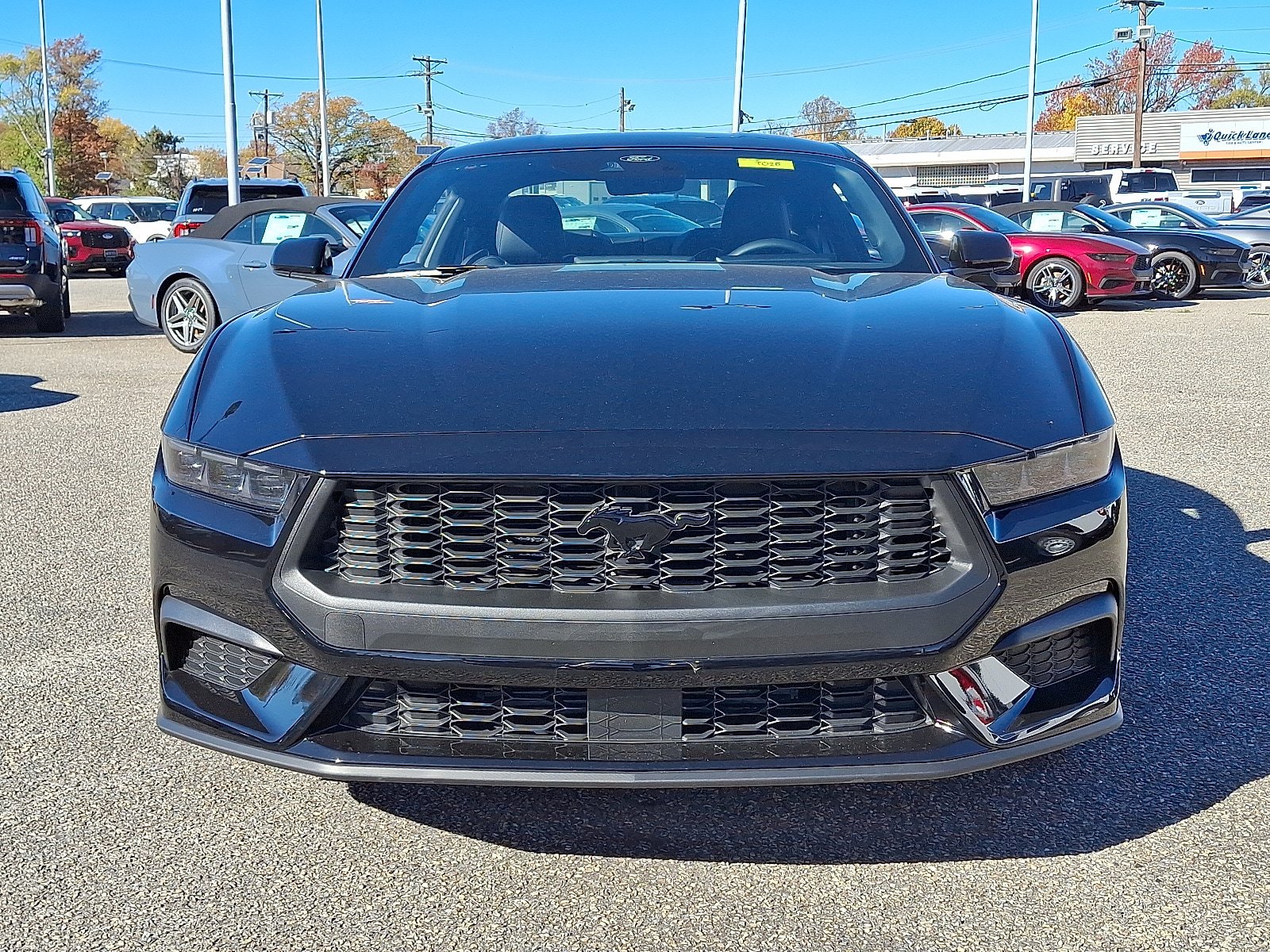 New 2026 Ford Mustang Premium w/ Mustang Nite Pony Package RWD image 2