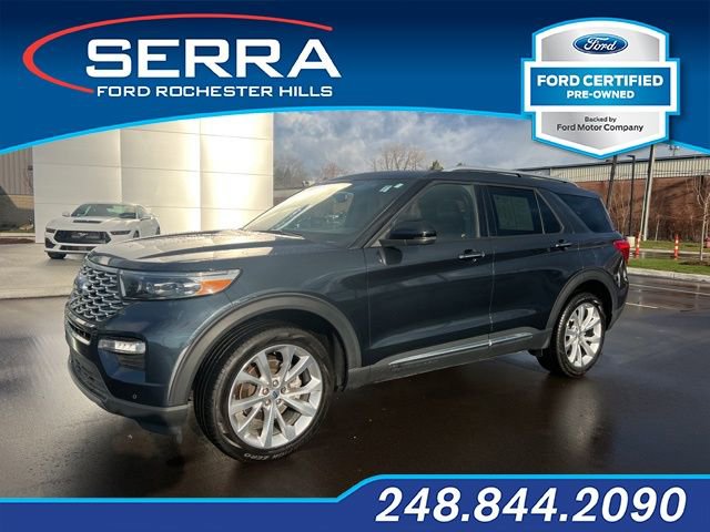 Certified 2022 Ford Explorer Platinum w/ Equipment Group 601A