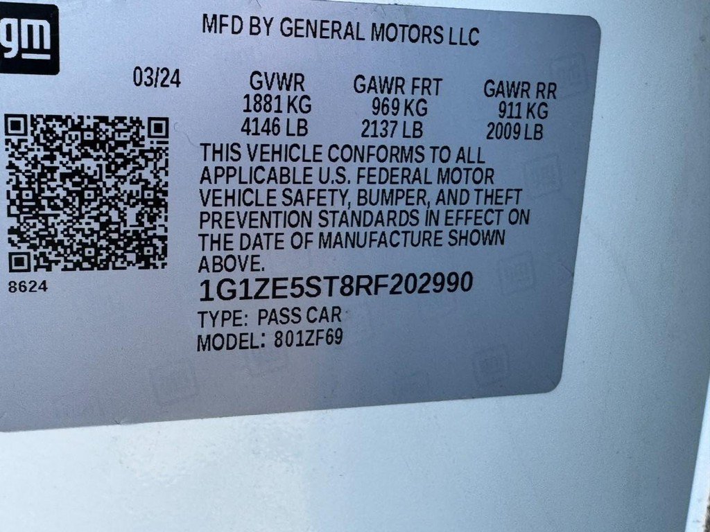Used 2024 Chevrolet Malibu LT FWD image 27