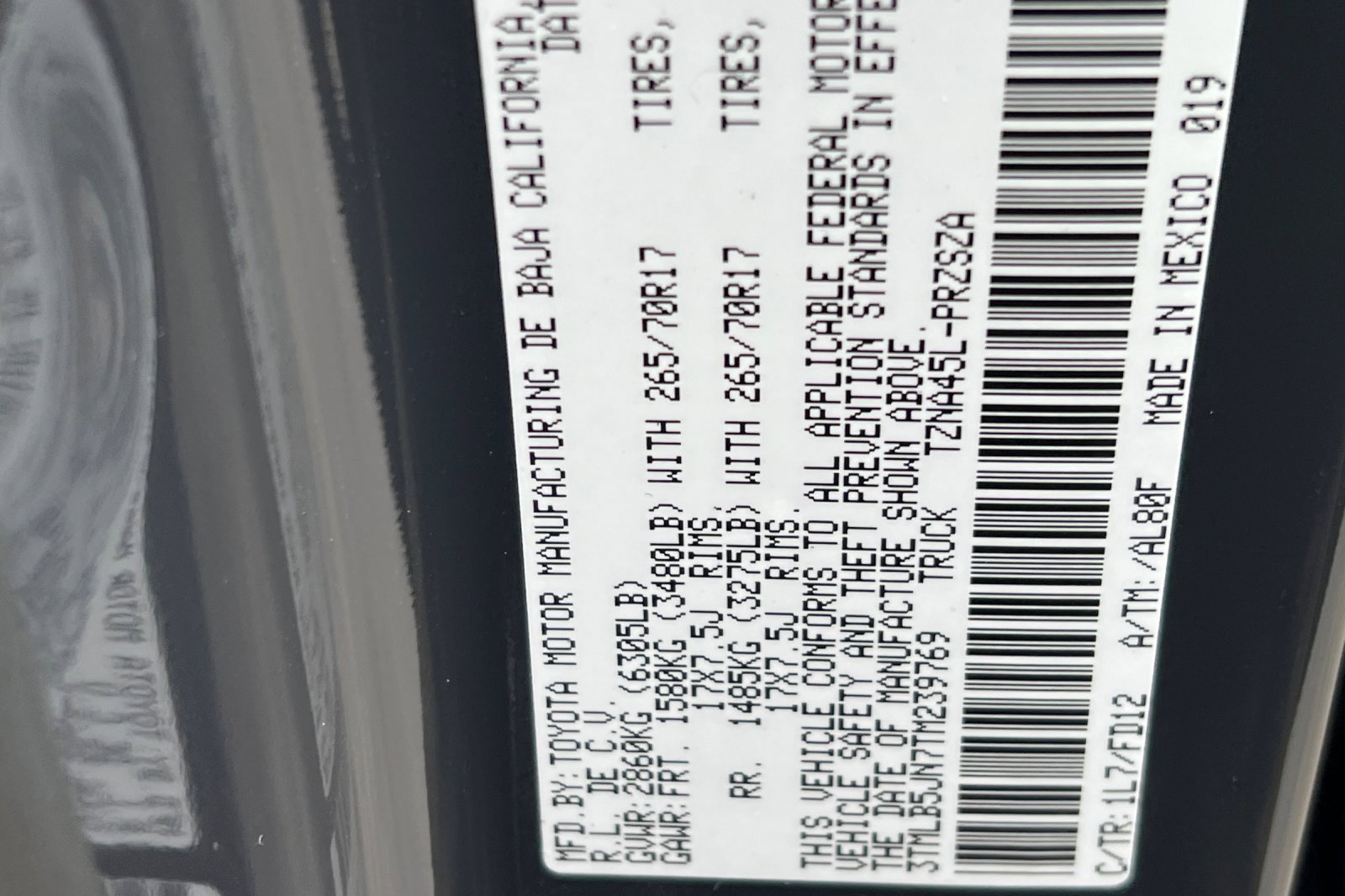 New 2026 Toyota Tacoma TRD Off-Road w/ TRD Off Road Upgrade Package image 21