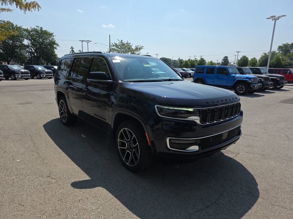 New 2025 Jeep Wagoneer Series III w/ Quick Order Package 25C Super image 3
