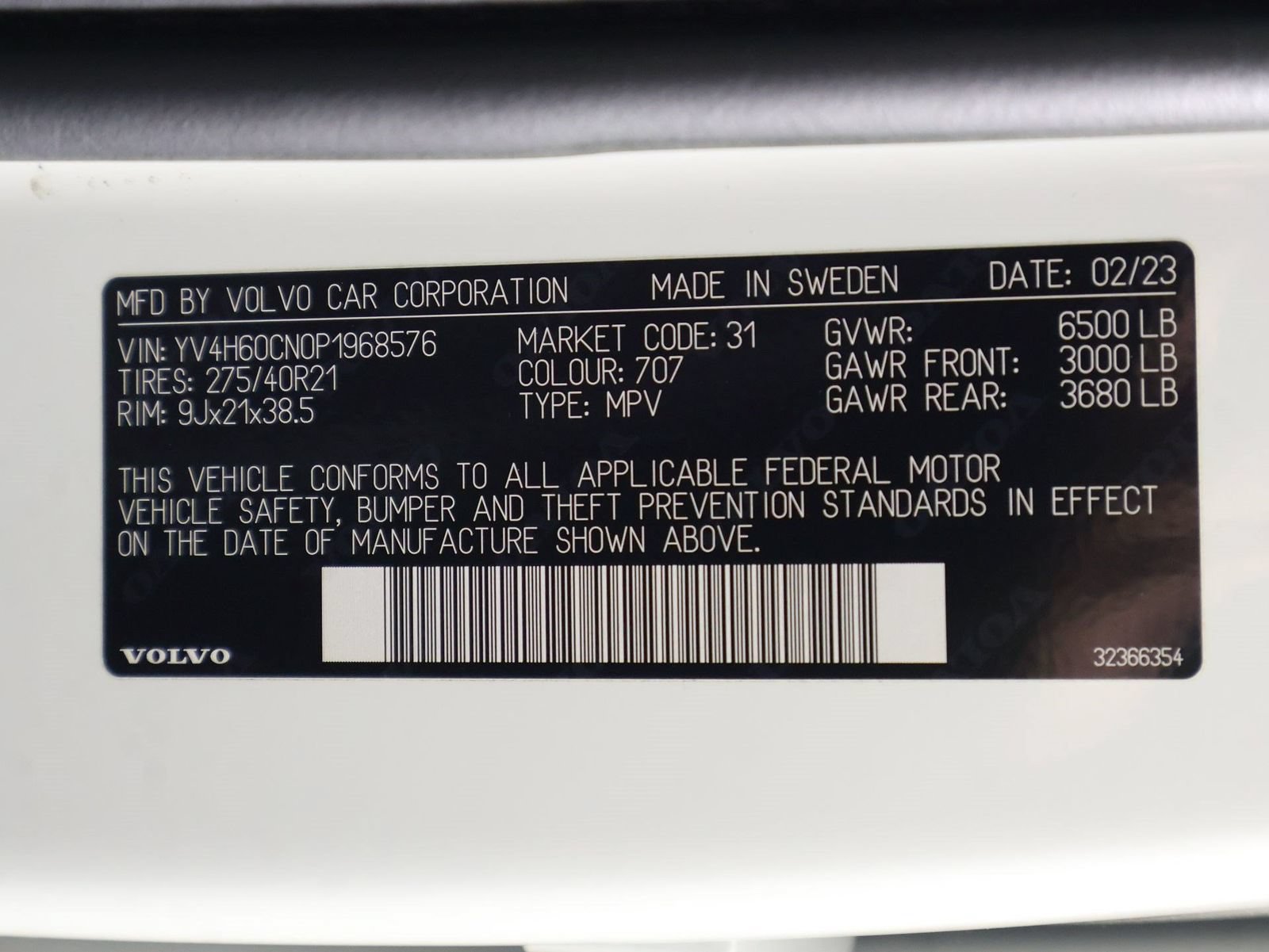 Certified 2023 Volvo XC90 T8 Plus AWD/4WD image 16