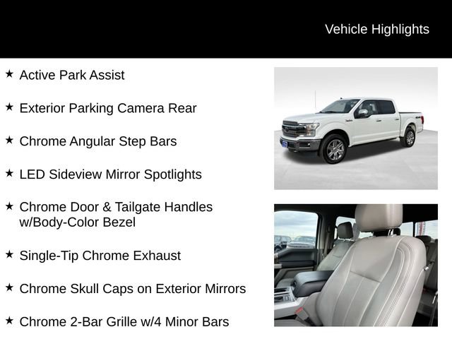 Certified 2020 Ford F150 Lariat w/ Equipment Group 502A Luxury image 16