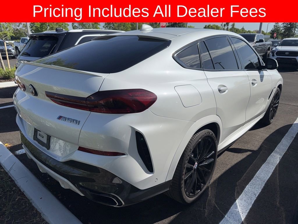 Used 2023 BMW X6 M50i w/ Executive Package AWD/4WD image 4