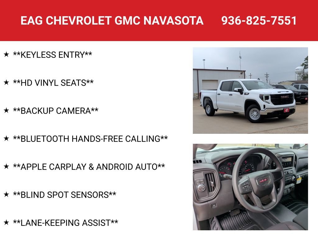 New 2026 GMC Sierra 1500 Pro w/ Pro Value Package RWD image 4