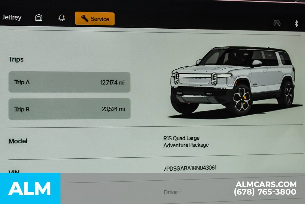 Used 2024 Rivian R1S Adventure Quad AWD/4WD image 39