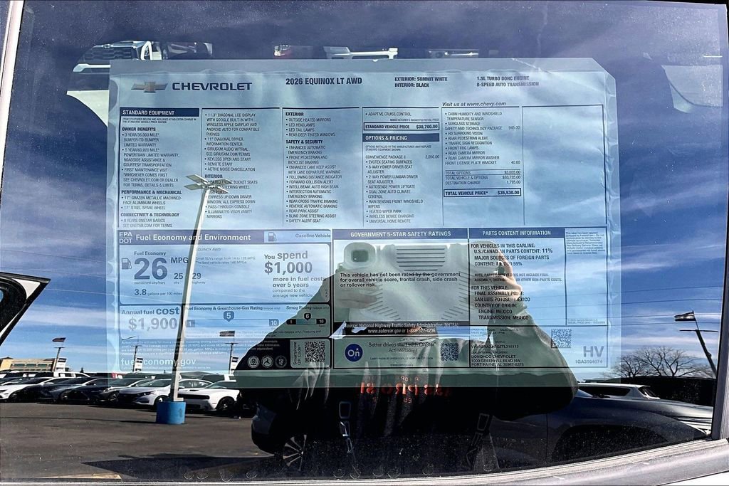 New 2026 Chevrolet Equinox LT w/ Convenience Package II image 14