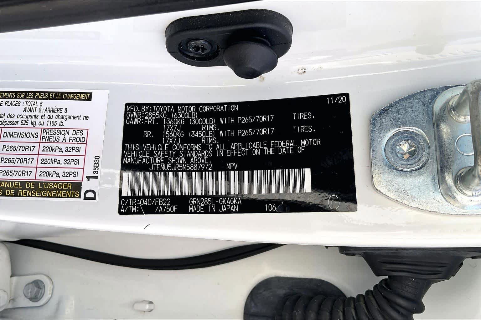 Used 2021 Toyota 4Runner SR5 image 35