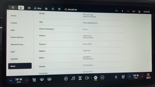 Used 2024 Rivian R1S Adventure AWD/4WD image 44