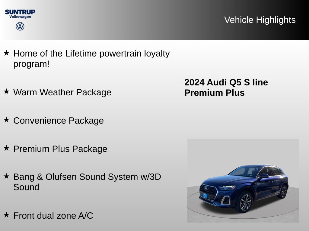 Used 2024 Audi Q5 2.0T Premium Plus AWD/4WD image 7