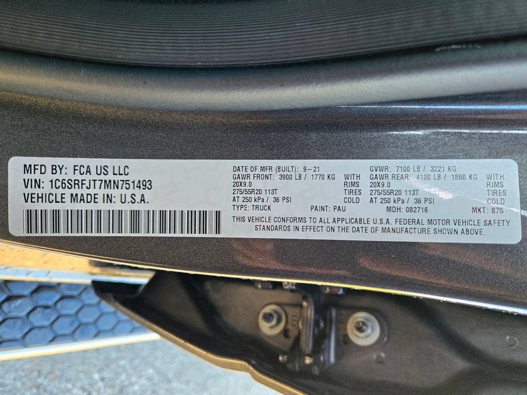 Used 2021 RAM 1500 Laramie AWD/4WD image 33