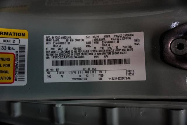 Used 2022 Ford Bronco Outer Banks AWD/4WD image 33