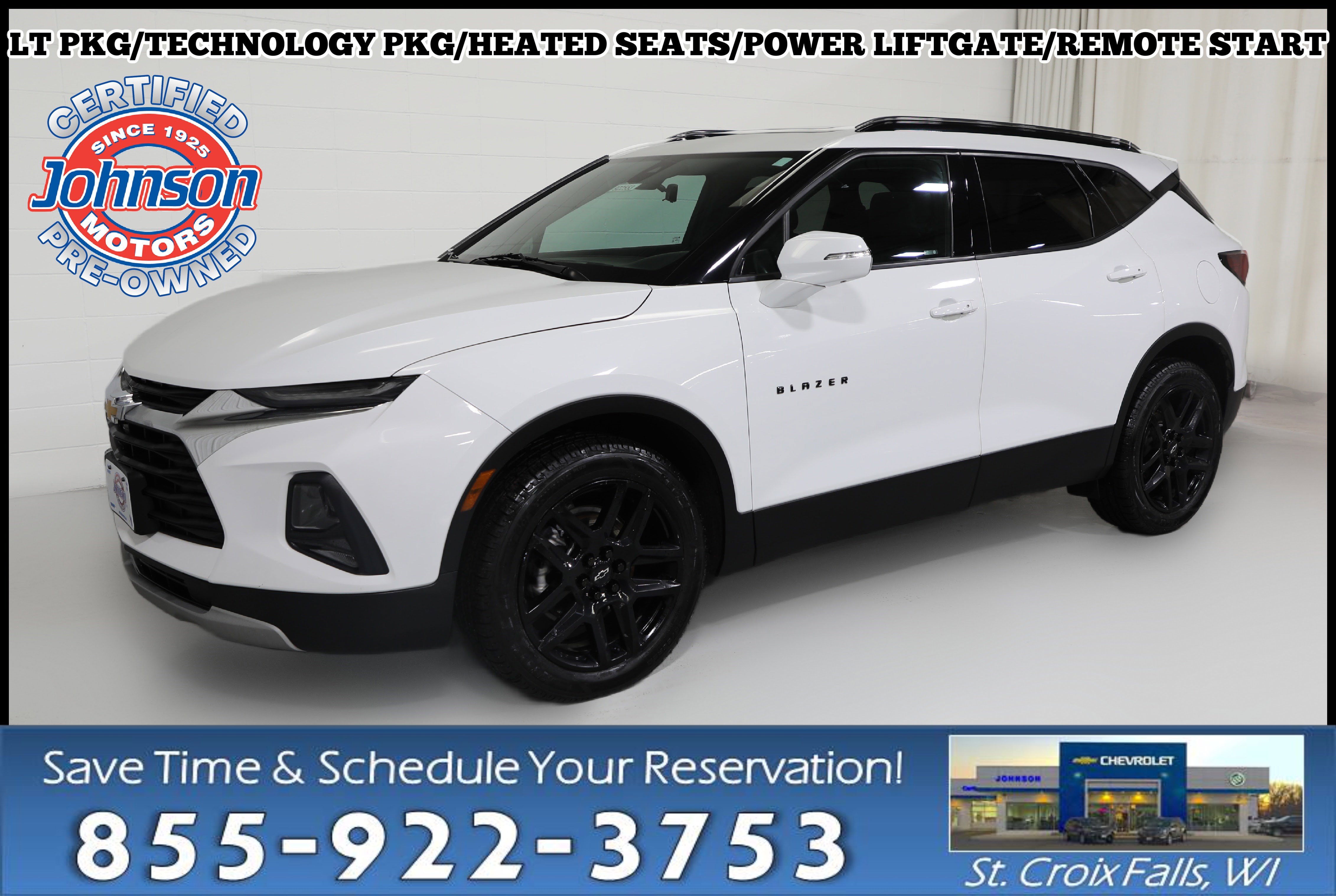 Certified 2022 Chevrolet Blazer LT w/ Sound & Technology Package