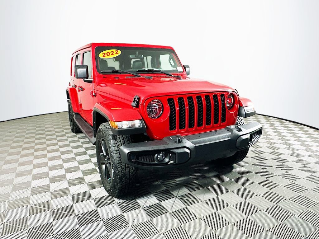 Certified 2022 Jeep Wrangler Unlimited Sahara video 2