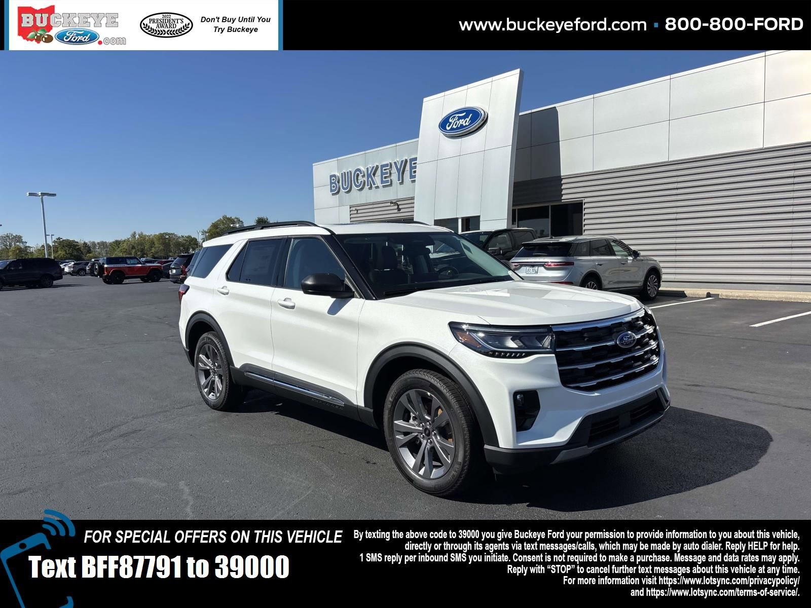 New 2025 Ford Explorer Active w/ Active Comfort Package