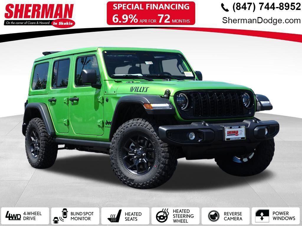 New 2025 Jeep Wrangler Willys