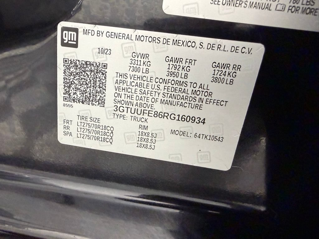 Used 2024 GMC Sierra 1500 AT4X AWD/4WD image 34