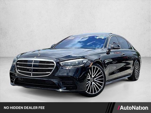 Used 2021 Mercedes-Benz S 580 4MATIC Sedan w/ AMG Line