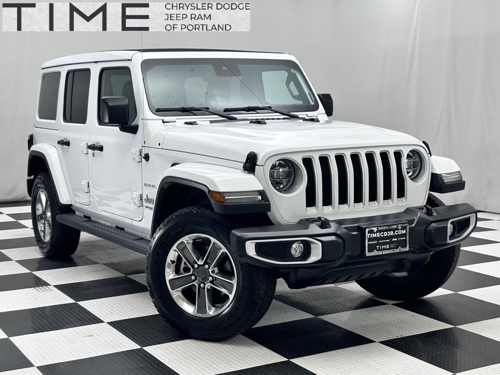 Used 2022 Jeep Wrangler Unlimited Sahara w/ LED Lighting Group