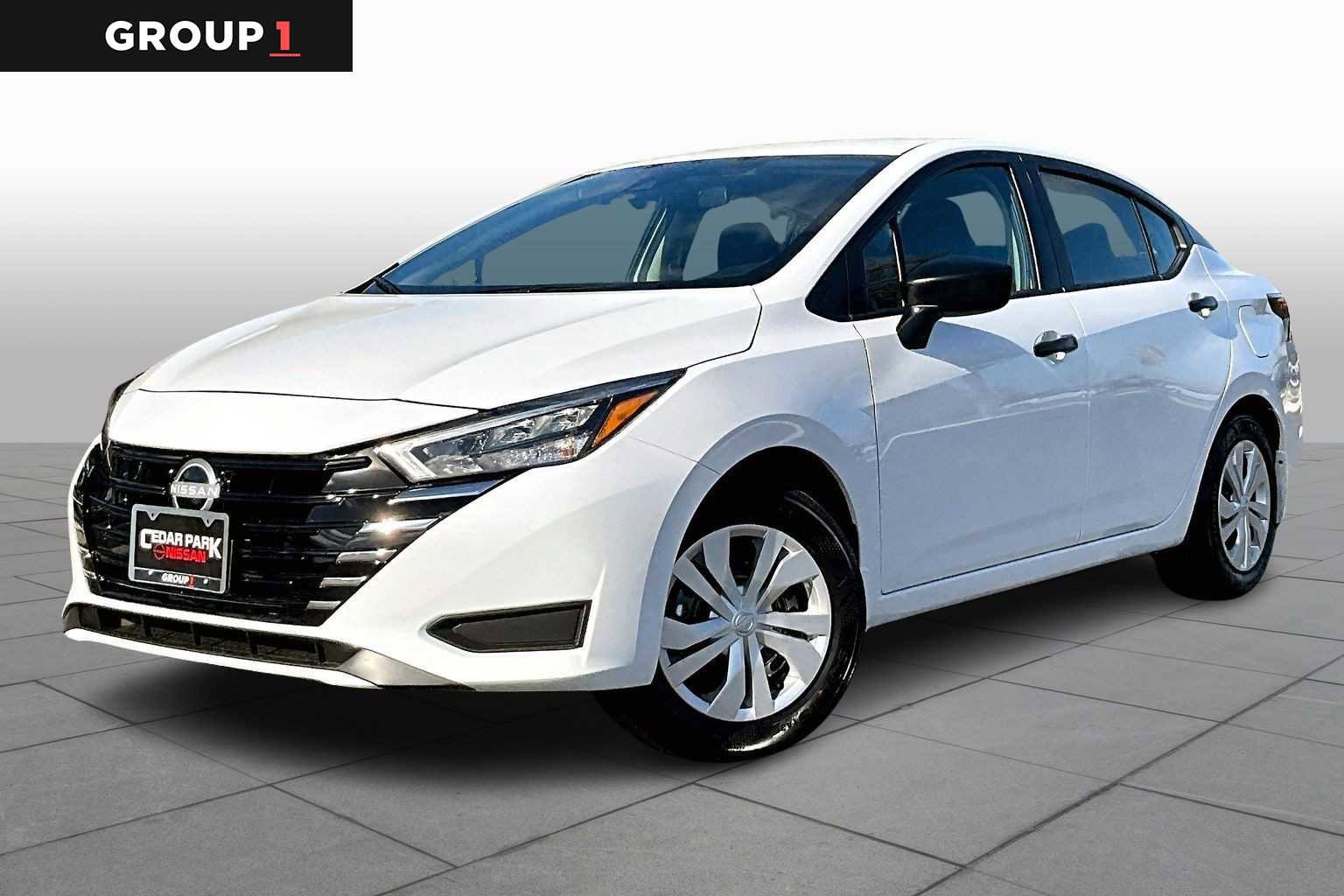 New 2025 Nissan Versa S w/ Trunk Package