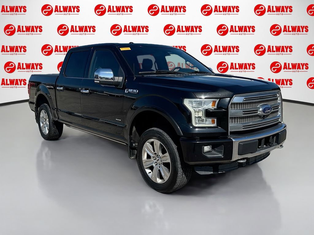 Used 2015 Ford F150 Platinum w/ Equipment Group 701A Luxury AWD/4WD image 3