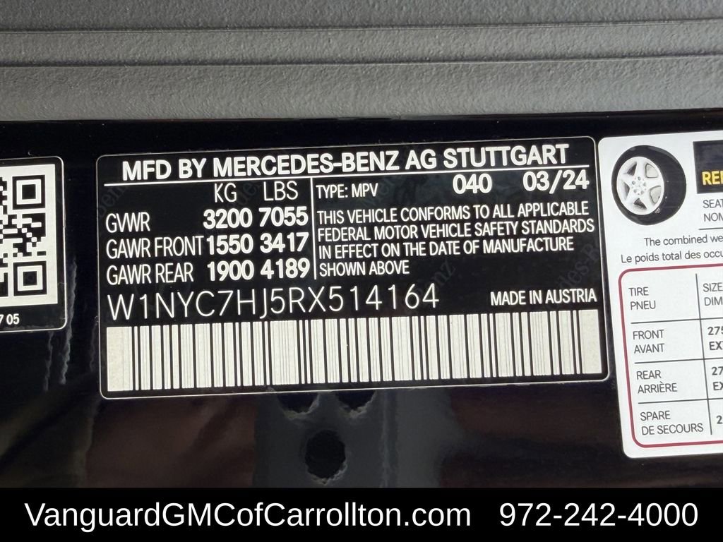 Used 2024 Mercedes-Benz G 63 AMG 4MATIC image 33