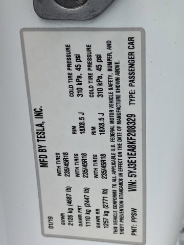 Used 2019 Tesla Model 3 Mid Range image 22