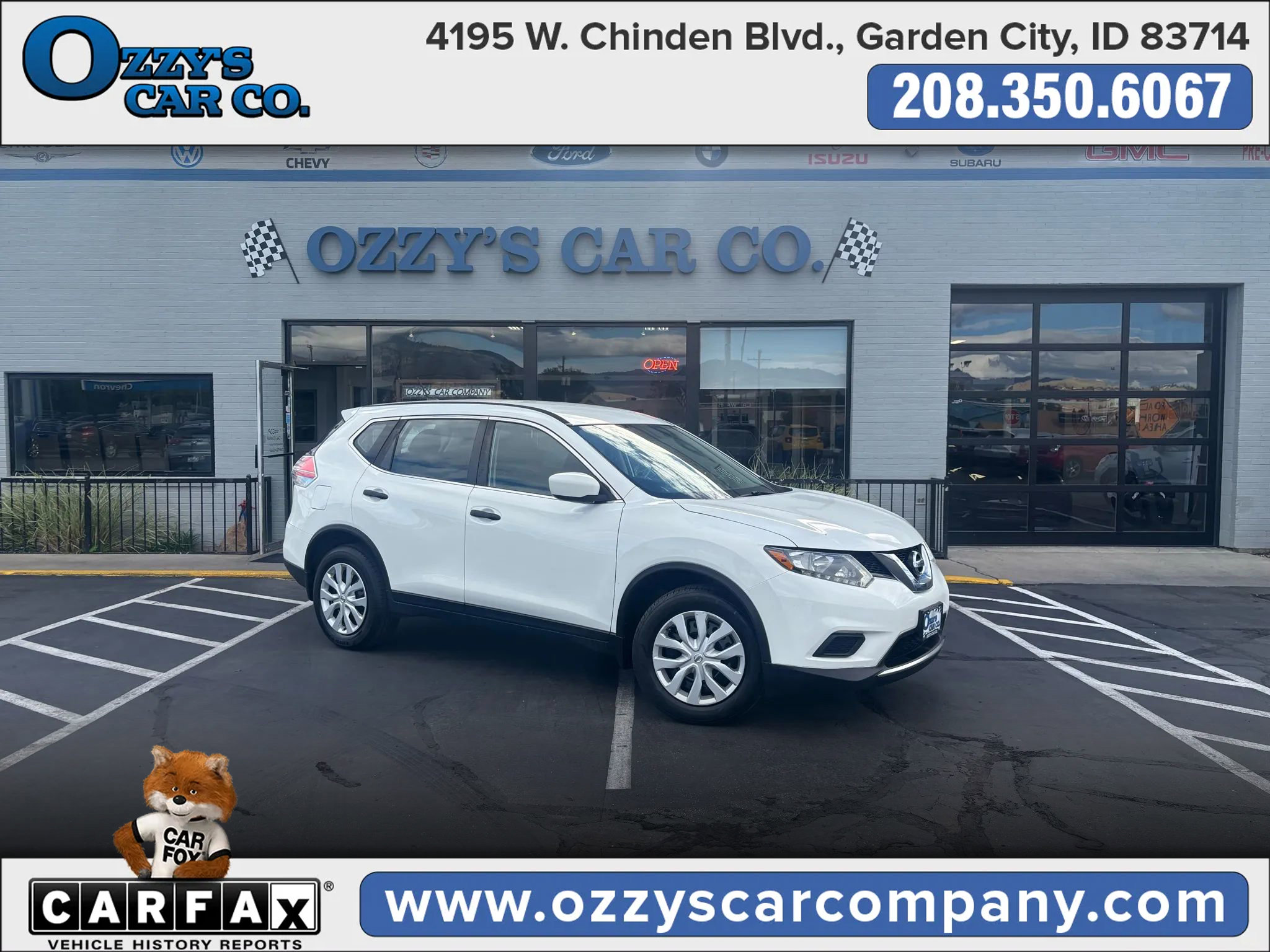 Used 2016 Nissan Rogue S