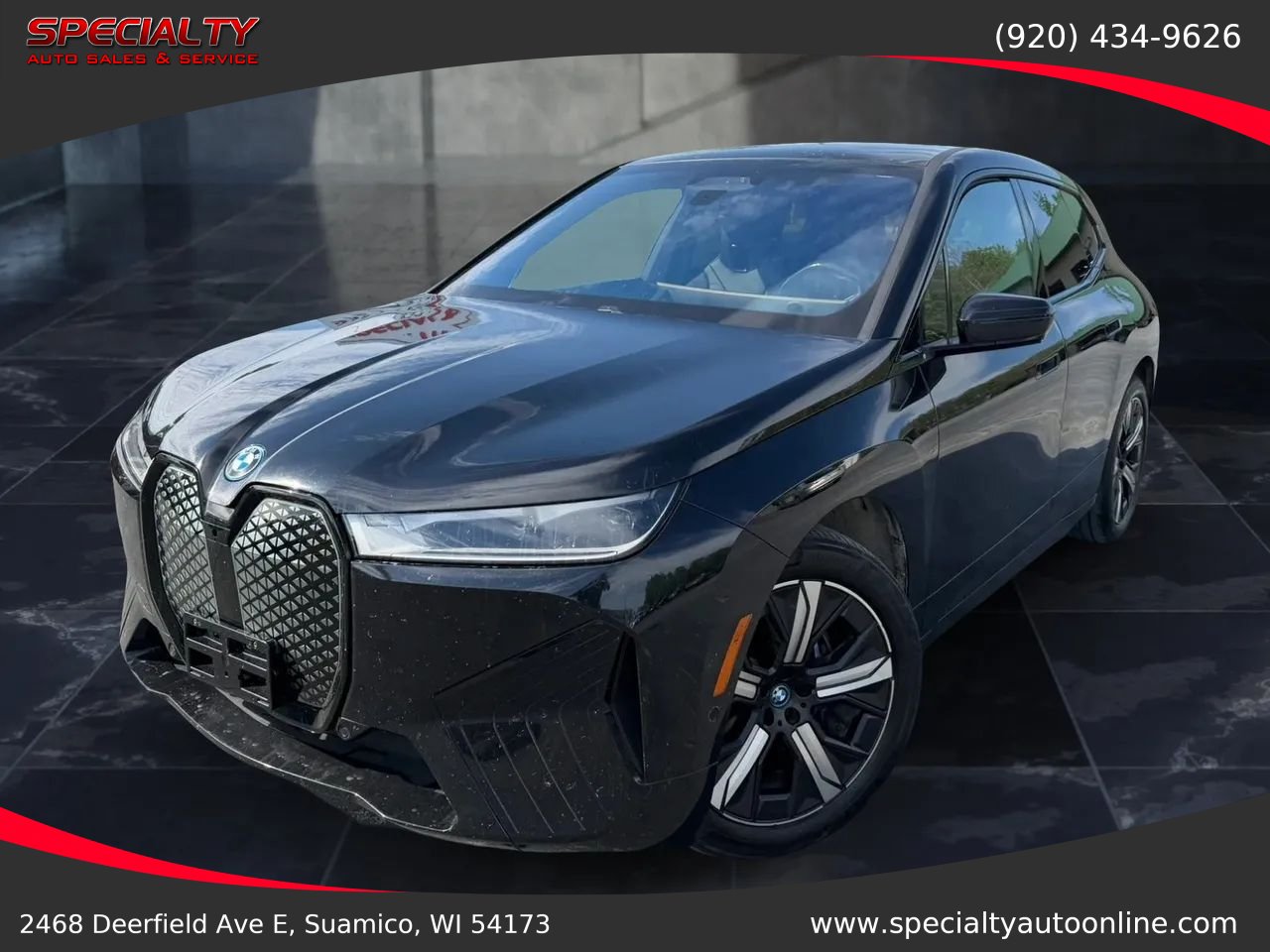Used 2024 BMW iX xDrive50 w/ Sport Package AWD/4WD image 1