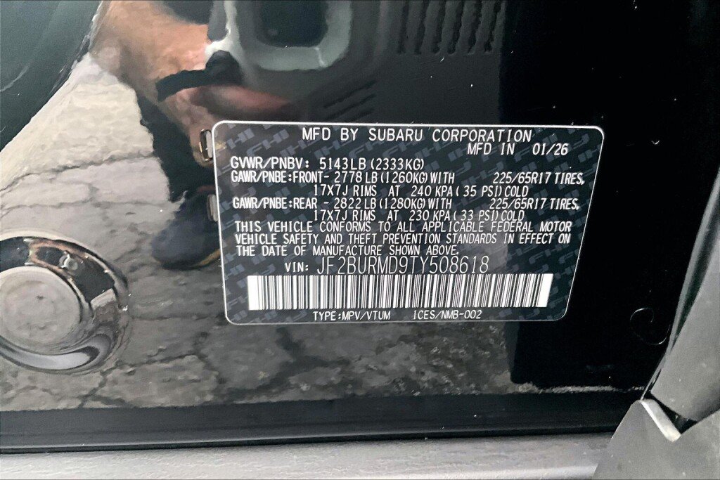 Certified 2026 Subaru Outback Wilderness AWD/4WD image 20