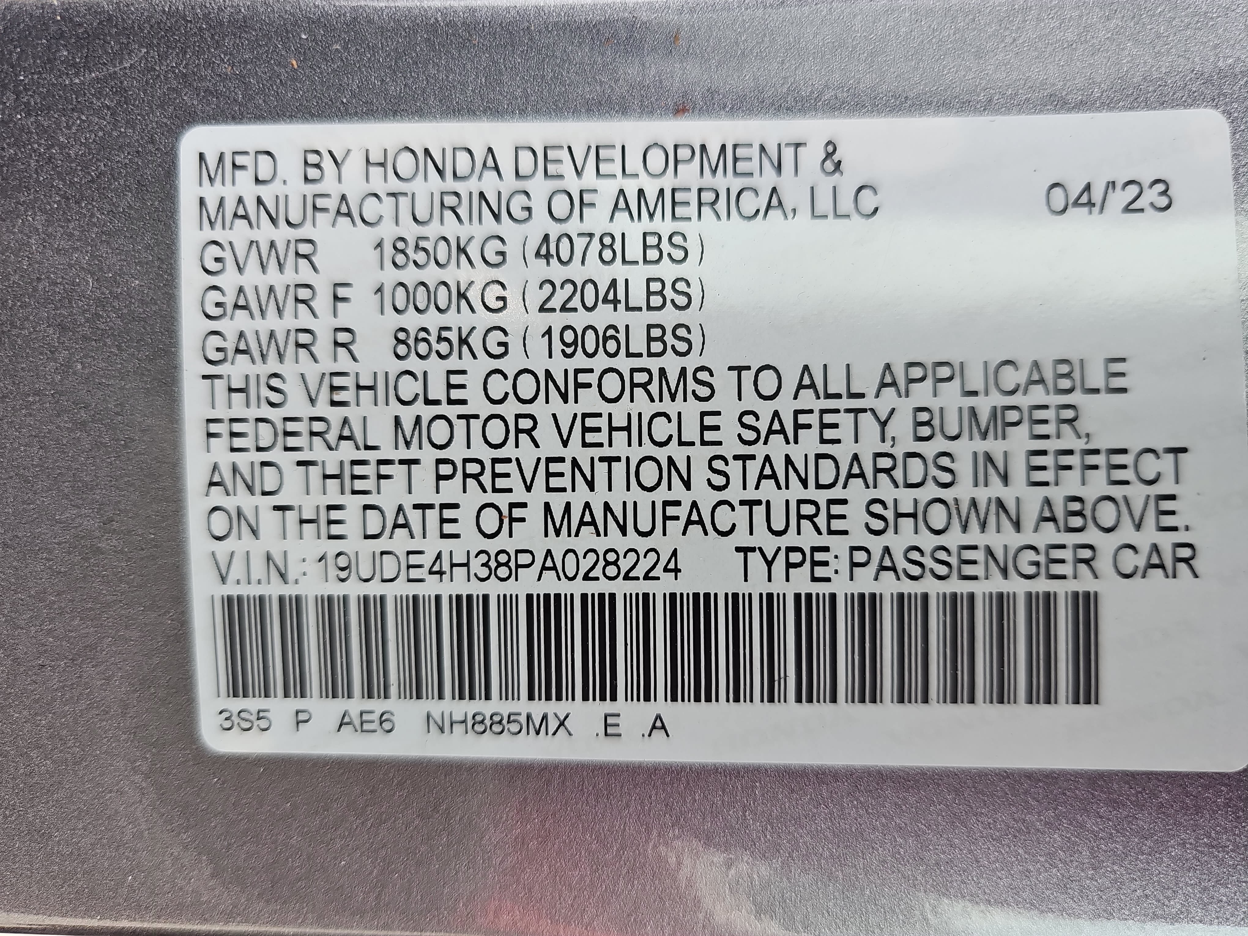 Certified 2023 Acura Integra A-Spec FWD image 31