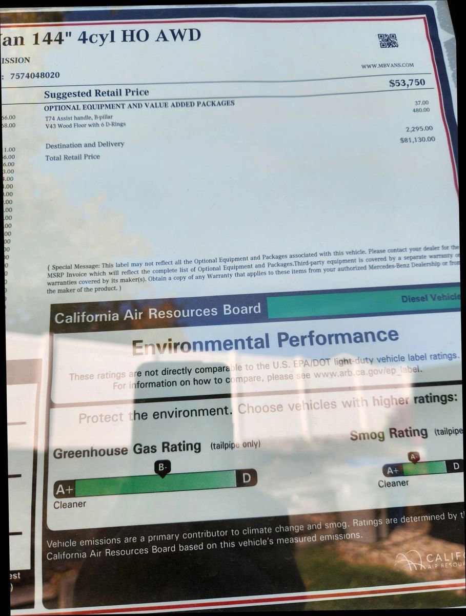 Used 2025 Mercedes-Benz Sprinter 2500 image 80