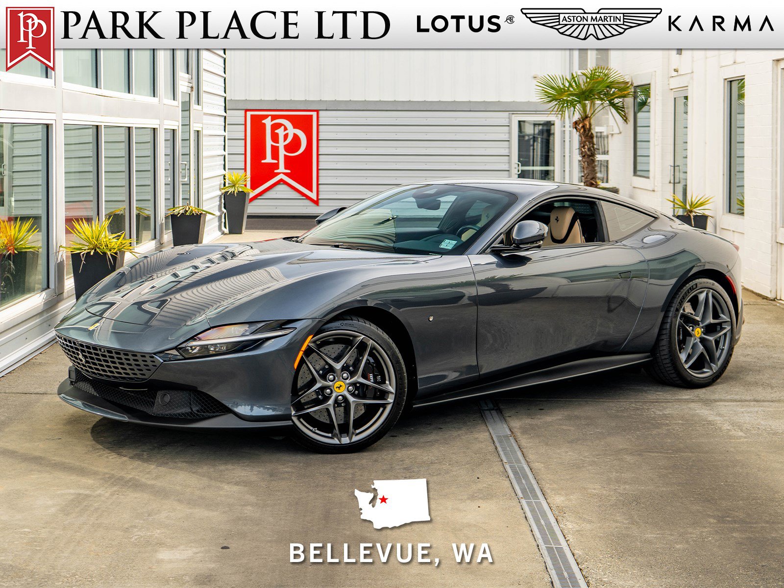 Used 2021 Ferrari Roma RWD image 1