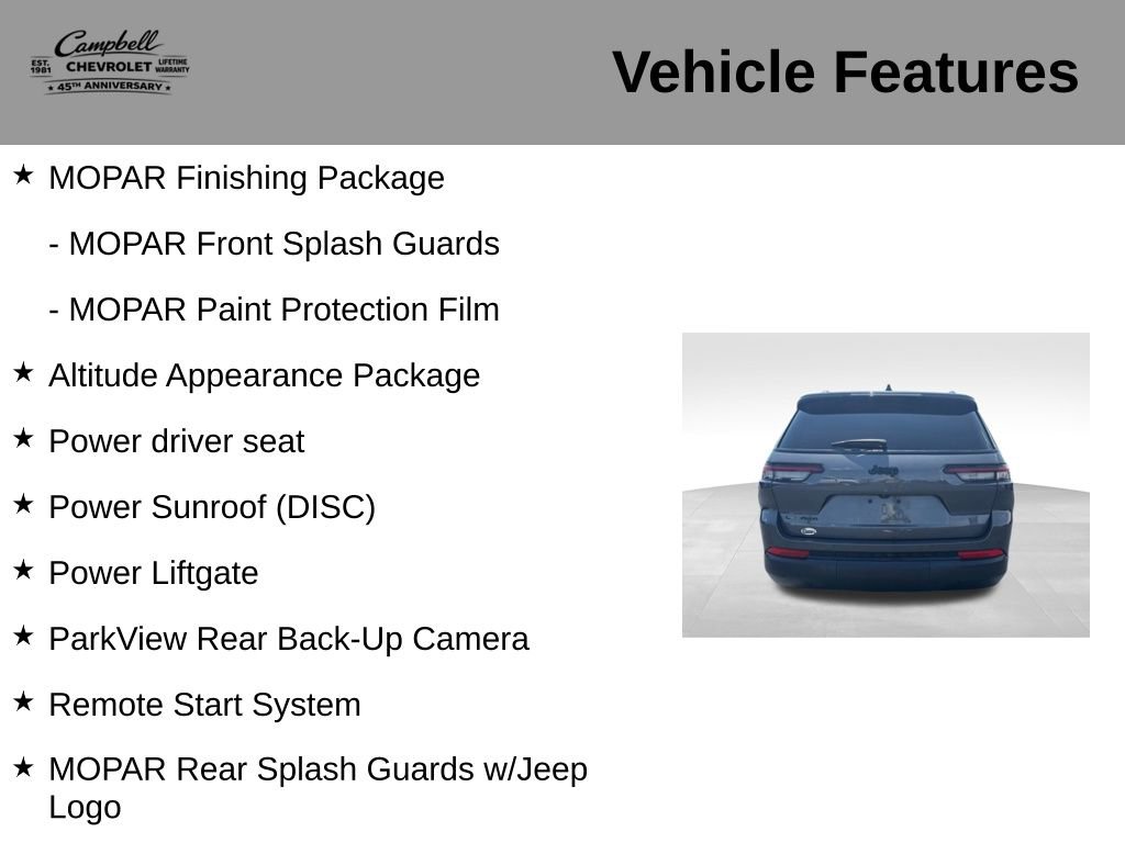 Used 2023 Jeep Grand Cherokee L Laredo AWD/4WD image 26
