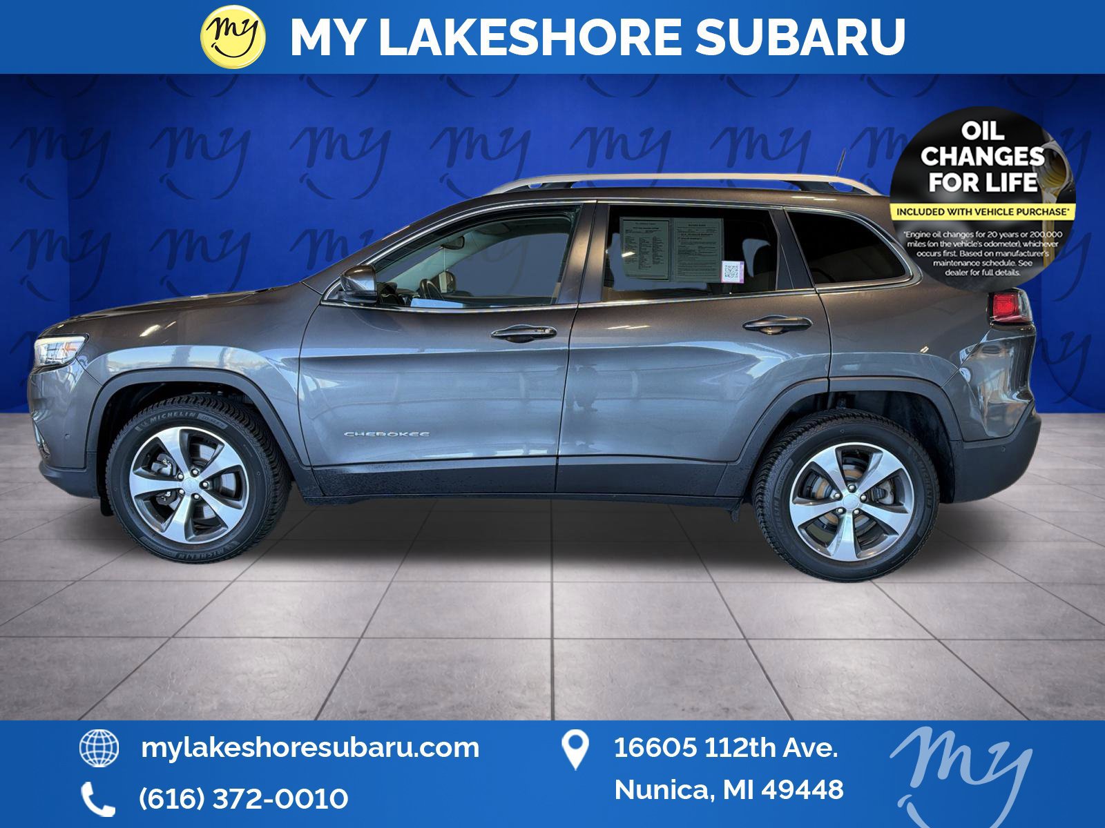 Used 2019 Jeep Cherokee Limited w/ Luxury Group AWD/4WD image 4