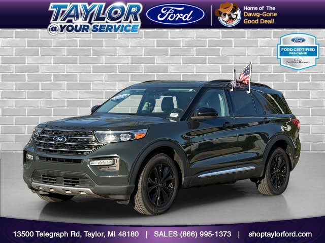 Certified 2023 Ford Explorer XLT w/ Equipment Group 202A AWD/4WD image 1