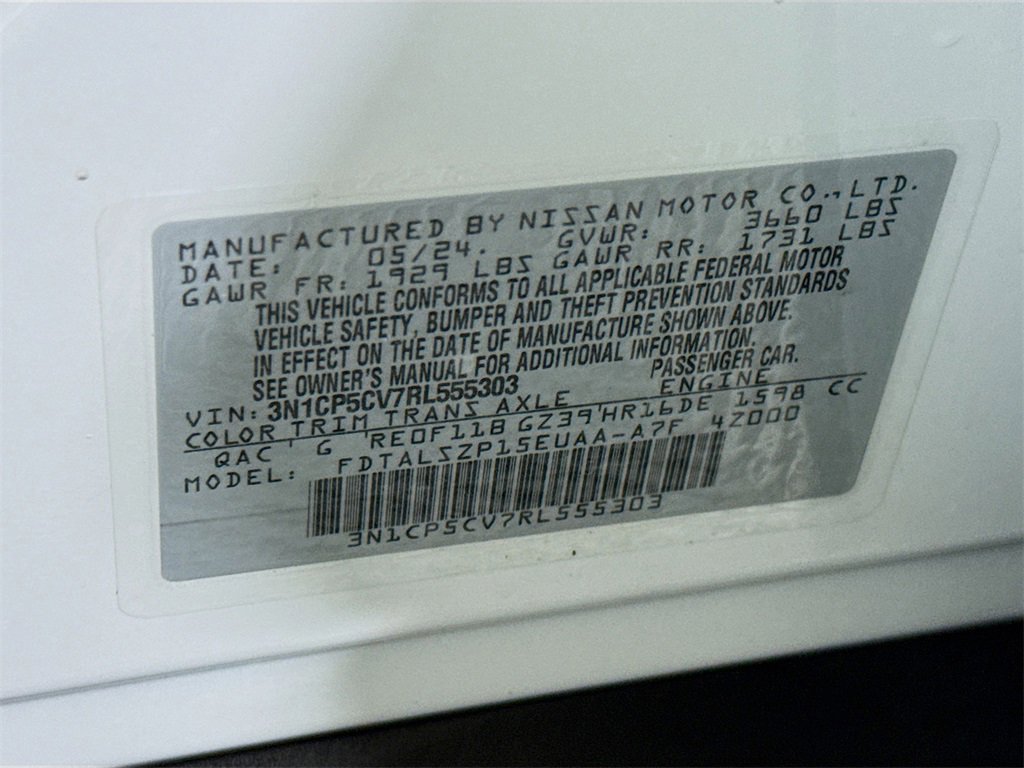 Certified 2024 Nissan Kicks SV image 32