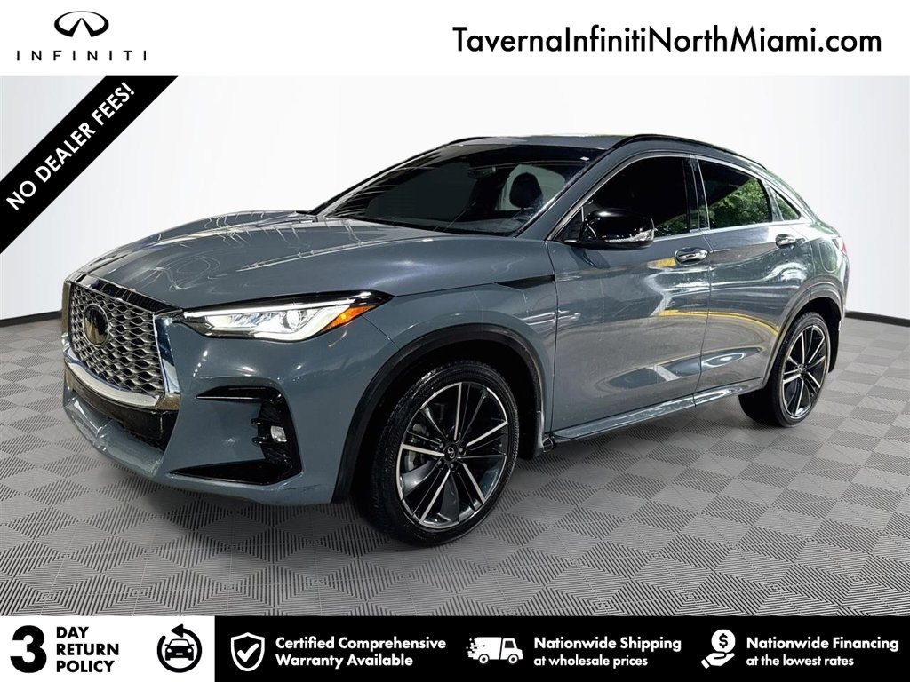 Certified 2023 INFINITI QX55 Luxe w/ Cargo Package