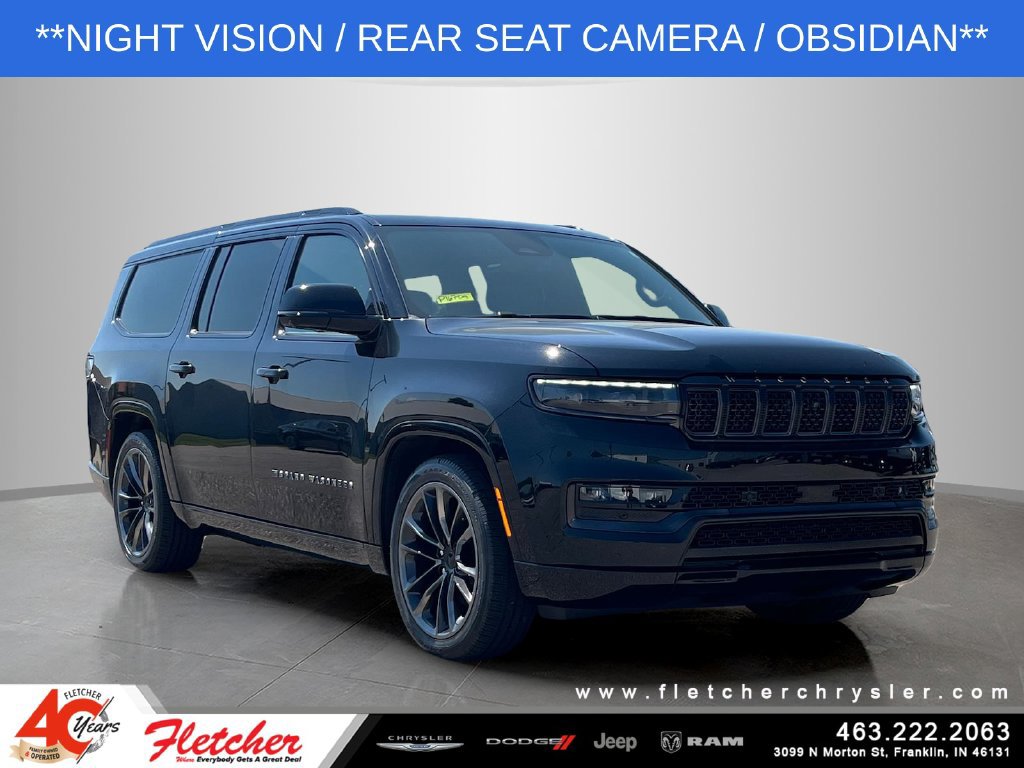 Used 2025 Jeep Grand Wagoneer L Series II Obsidian w/ Quick Order Packagew 28T AWD/4WD image 1