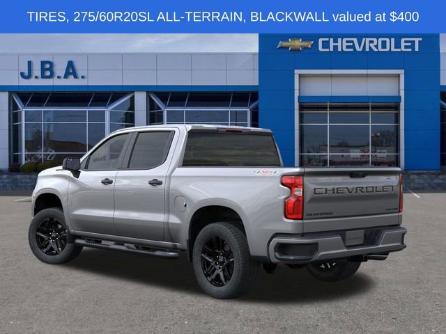 New 2026 Chevrolet Silverado 1500 Custom w/ Turbomax Blackout Package image 3