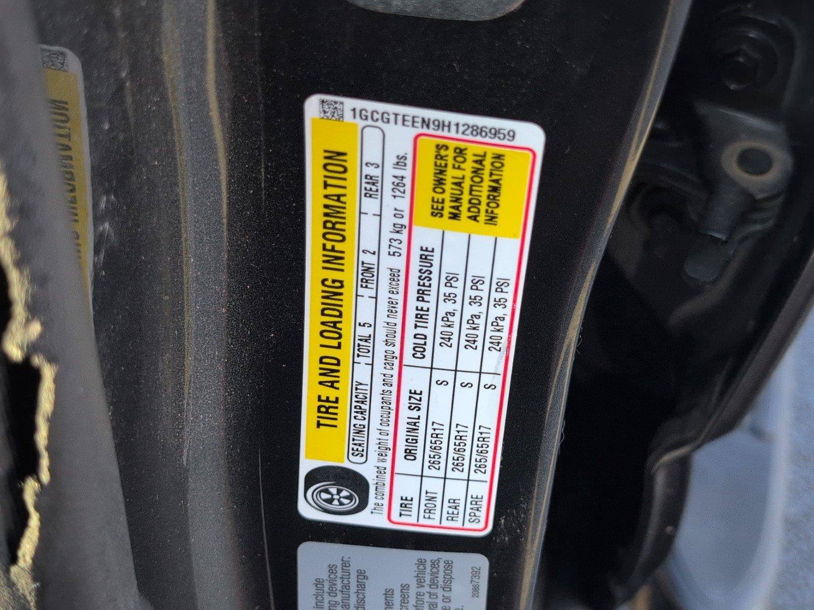 Used 2017 Chevrolet Colorado ZR2 AWD/4WD image 15