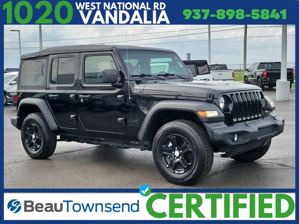 Used 2022 Jeep Wrangler Unlimited Sport AWD/4WD image 1