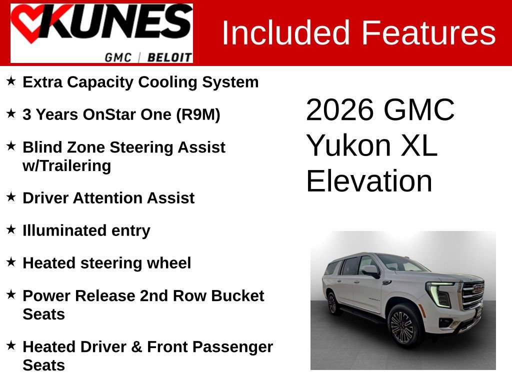 New 2026 GMC Yukon XL Elevation image 3