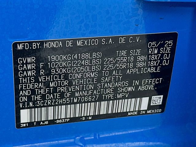 Certified 2026 Honda HR-V Sport image 33