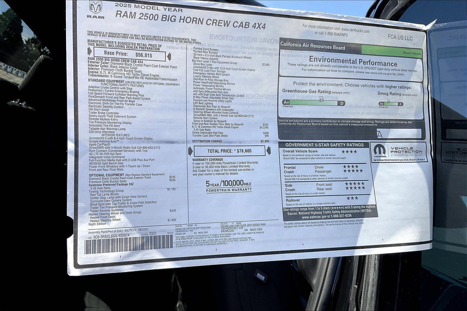 New 2025 RAM 2500 Big Horn image 14