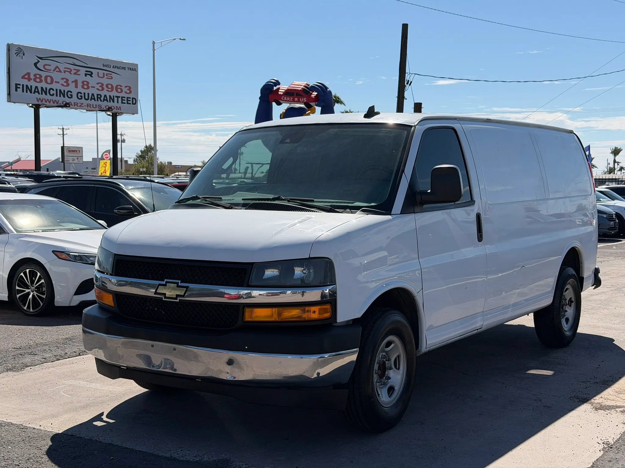 Used 2021 Chevrolet Express 2500 w/ Safety Package RWD image 2