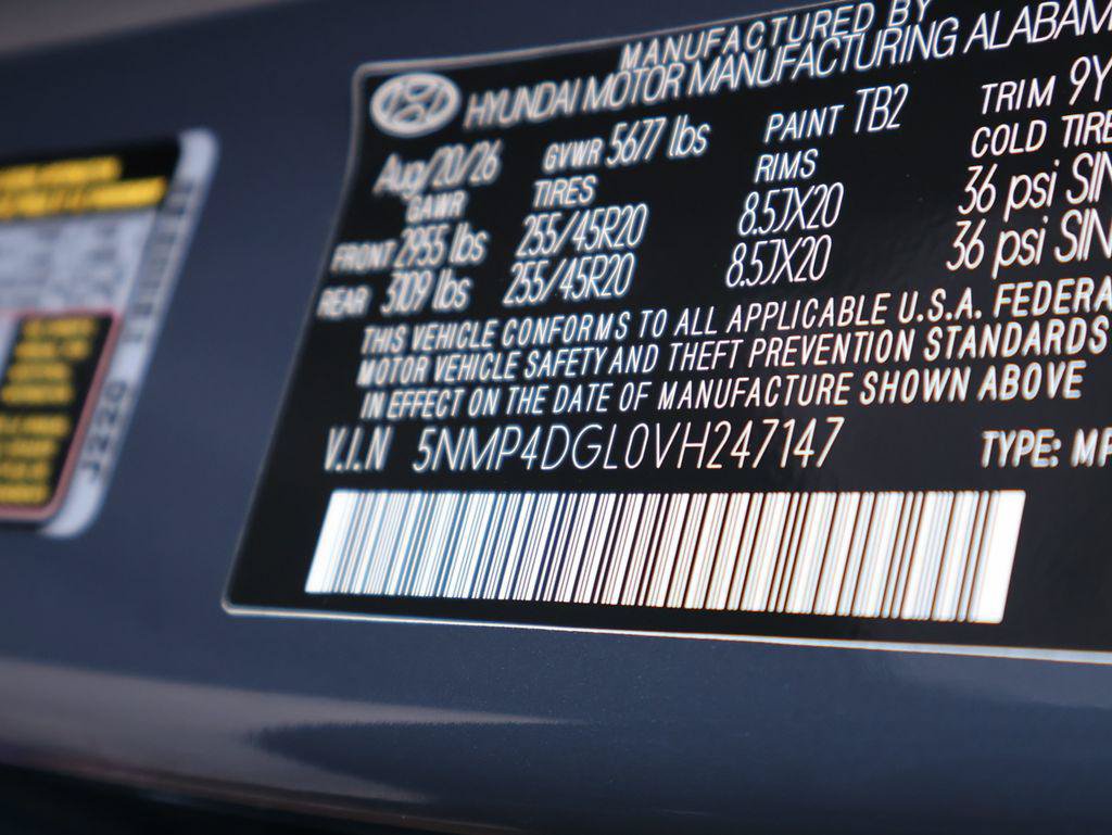 New 2027 Hyundai Santa Fe Limited AWD/4WD image 45