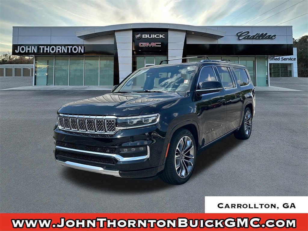 Used 2023 Jeep Grand Wagoneer L Series III w/ Rear Seat Video Group 1