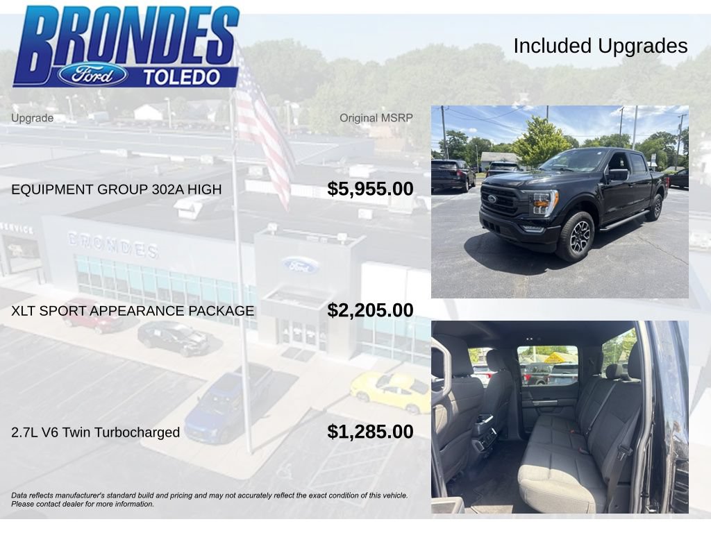 Used 2023 Ford F150 XLT w/ Equipment Group 302A High AWD/4WD image 6