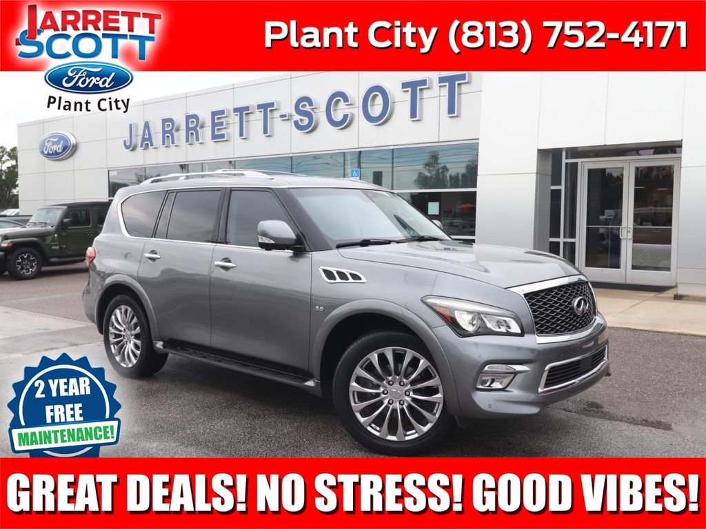 Used 2017 INFINITI QX80 4WD w/ Driver Assistance Package